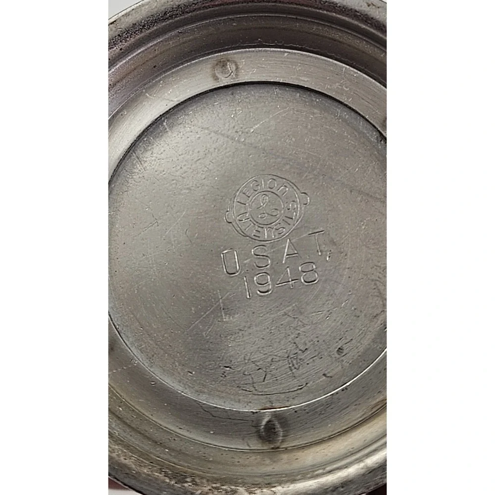 Legion Utensils USAT 1948 Lidded Coffee Pot, Vintage